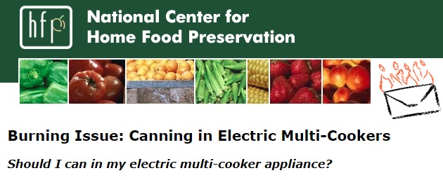 USDA National Center for Home Food Preservation header image